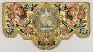 Ecclesiastical lectern hanging, c.1730 by Mexican School